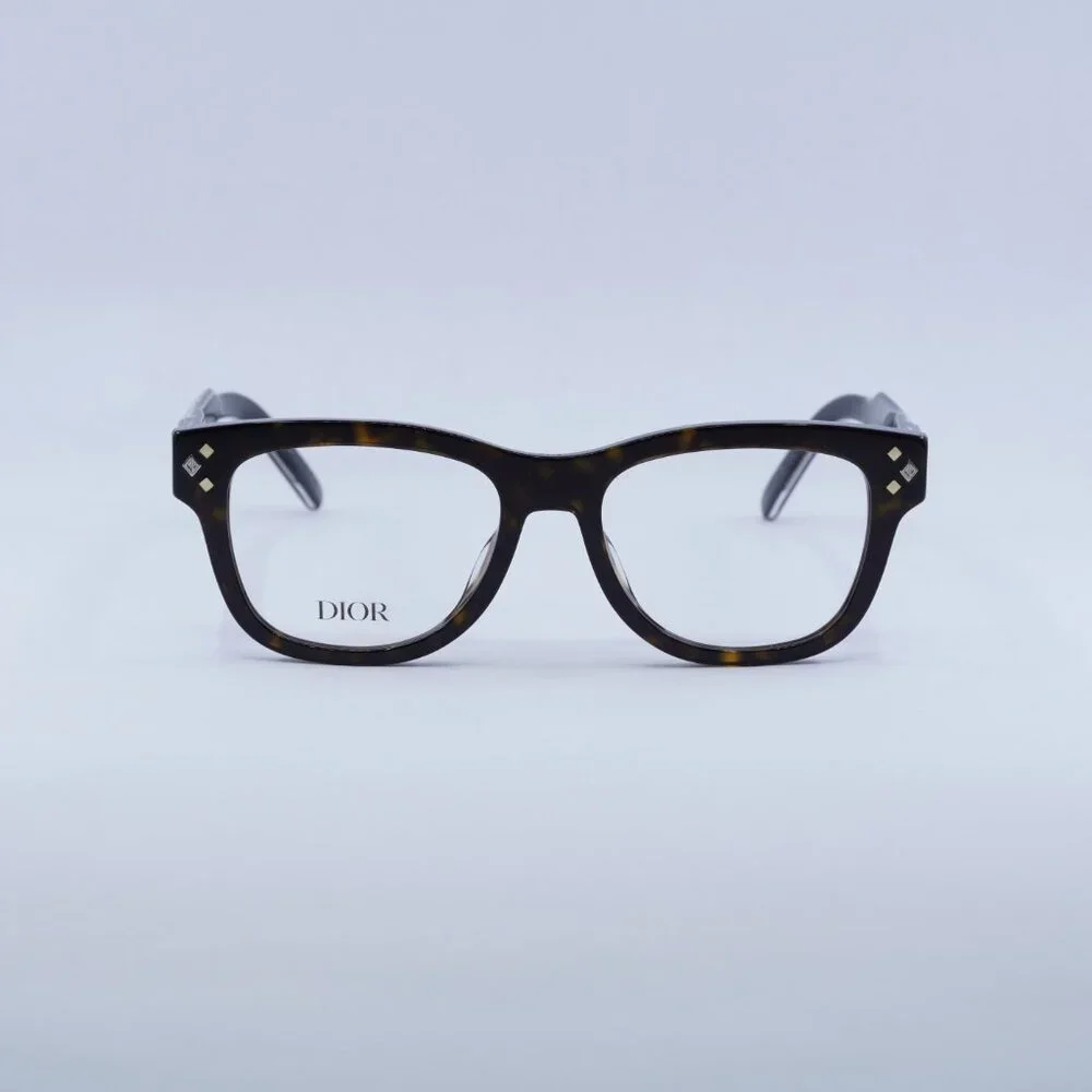 🕶️ New Dior CD DIAMONDO S1I 2000 Eyeglasses - Shiny Dark Havana Frame